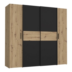 Dulap dormitor Bekerk Pako World Maro inchis 200x61.5x190.5 cm