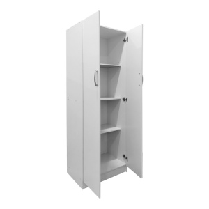 Dulap haine cu 2 usi Lego Alb 60x42x180 cm - Img 2