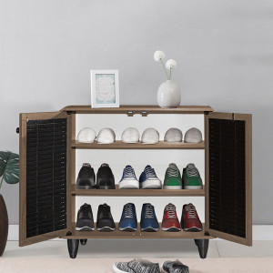 Dulap pantofi Ronan culoarea nuc 70.5x35x.66cm - Img 2