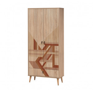 Dulap pentru haine City, Multicolor - Img 2
