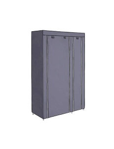 Dulap pliabil, Songmics, Gri, LSF007G, 110 x 45 x 175 cm - Img 5