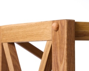 Dulap rafturi X-SHELF, Natural, 30x198x70 cm