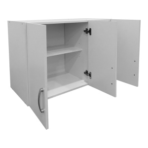 Dulap suspendat cu 2 usi Lego Alb 90x41.5x60 cm - Img 2