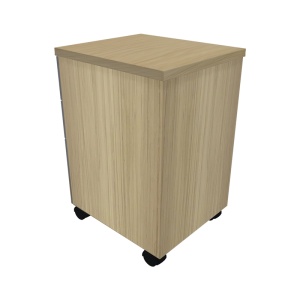 Fiset birou cu cheie Lotus Natural 40x44x61 cm - Img 3