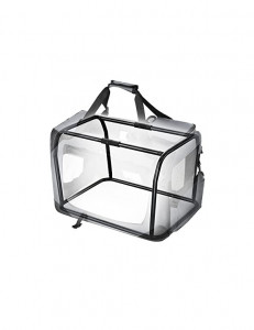 Geanta caini, Feandrea, Gri, 70 x 52 x 52 cm - Img 6