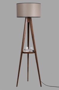 Lampadar Sehbali Gri 26x26x65 cm - Img 3