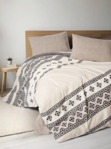 Lenjerie Anita Caramel (Bumbac 100% Flanel)