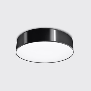 Lustra Arena Negru 55x55x11 cm - Img 2