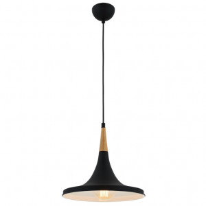 Lustra AV-4100-A6-BSY Negru/Stejar