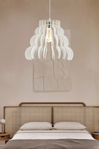 Lustra Cloudy - White Alb
