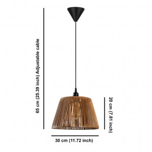 Lustra Cone - Natural Camel - Img 5