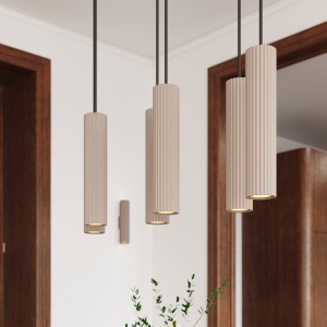 Lustra LED Ivar Taupe 4000K 6.4x6.4x12 cm - Img 11