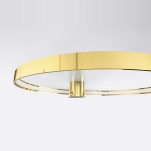Lustra LED Rio Auriu lucios 3000K 78x87x12.5 cm - Img 4