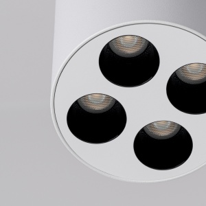Lustra LED Zoe Alb 4000K 7.2x7.2x8.3 cm - Img 4