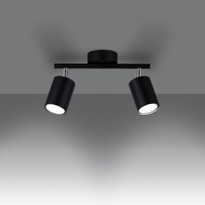 Lustra Lemmi Negru 26x8x20 cm - Img 3