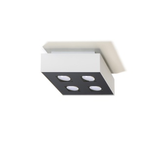 Lustra Mono Alb 24x24x11 cm - Img 2