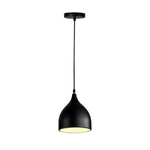 Lustra Perce metal negru 17x17x100 cm