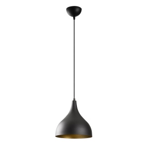 Lustra Saglam Negru 26x26x126 cm - Img 2