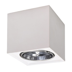 Lustra Seida din ceramica Alb 14x14x14 cm