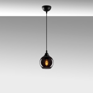 Lustra Smoked Gri 15x15x114 cm - Img 7