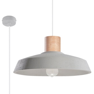 Lustra suspendata Afra Gri 40x40x115 cm