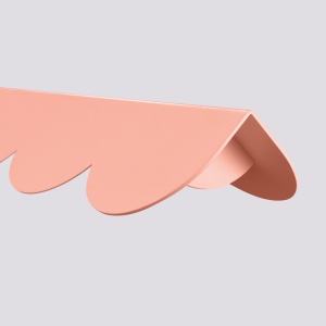Lustra suspendata LED Biscuit Peach 3000K 131x13x200 cm - Img 5