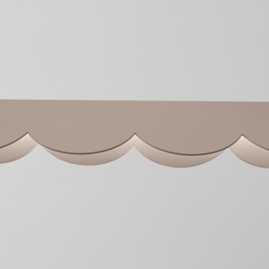 Lustra suspendata LED Biscuit Taupe 4000K 131x13x200 cm - Img 7