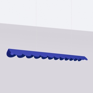 Lustra suspendata LED Biscuit Ultramarine 4000K 131x13x200 cm - Img 2