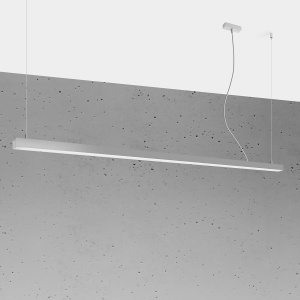 Lustra suspendata LED Pinne Gri 3000K 200x6x150 cm - Img 2