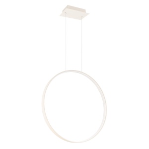 Lustra suspendata LED Rio 55 Bej 4000K 55x16x150 cm