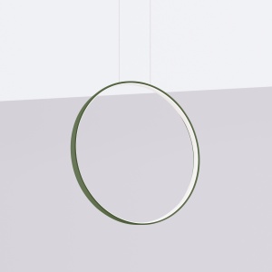 Lustra suspendata LED Rio 55 Olive 3000K 55x16x150 cm - Img 2