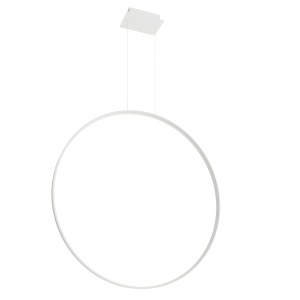 Lustra suspendata LED Rio Alb 3000K 110x16x150 cm