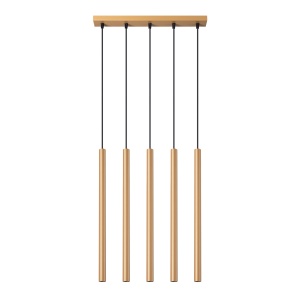 Lustra suspendata Pastelo Auriu 45x5x103 cm