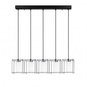 Lustra Swank - 702-5S1 Negru - Img 5
