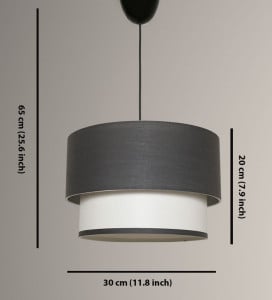 Lustra Tubol - Anthracite Alb/Antracit - Img 3