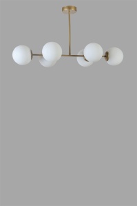Lustra Yeni Favori Auriu 90x15x65 cm - Img 3