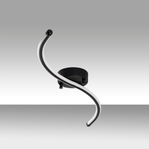 Lustra Yilan Negru 67x5x10 cm - Img 5