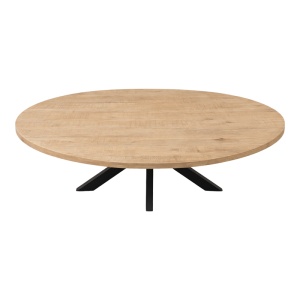 Masa de dining, Jenma, Negru, 100x200x76 cm - Img 4