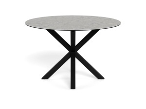 Masa dining Heaven, Gri, 75.5x119x119 cm - Img 5