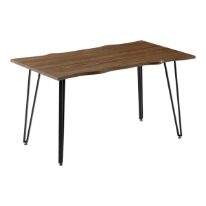 Masa dining Izzac, Pako World, MDF, Nuc, 140x80x76 cm - Img 1