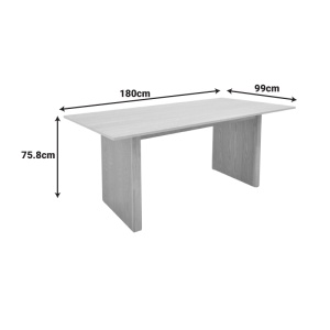 Masa Eleganza, Bej, 180x99x75.8 cm - Img 6