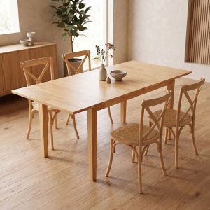 Masa extensibila, Country, Pako, Natural 150x80x74 cm