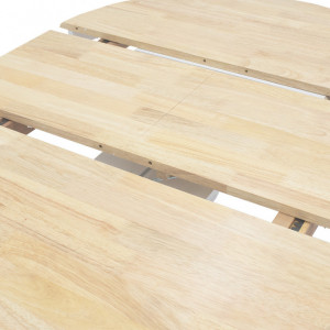 Masa Lars Extensibila Alb - Natural 38)x100x75 cm - Img 8