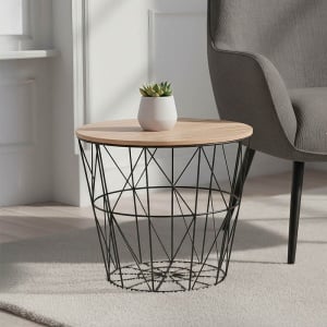 Masuta Auxiliara Jacot Oak 38x30.5 cm