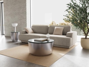 Masuta de cafea Cangas, Verde, 41.5x80x80 cm