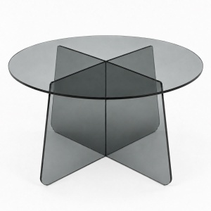 Masuta de cafea Cleary, Antracit, 70x70x45 cm - Img 2