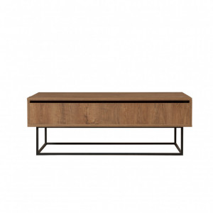 Masuta de Cafea Extensibila Est Walnut-Negru - Img 4