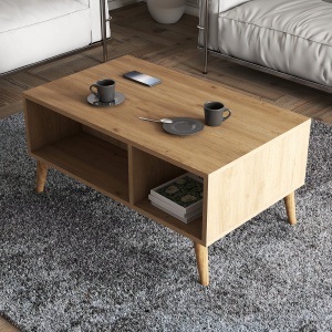 Măsuţă de cafea Exxen Stejar 90x54x41.6 cm - Img 3