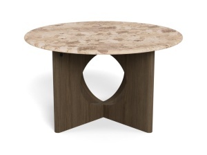 Masuta de cafea Foley V2, Maro, 42x80x80 cm - Img 3