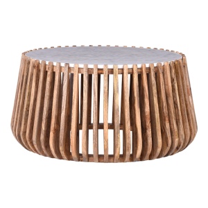 Masuta de cafea Mable Natural 80x80x45 cm - Img 3